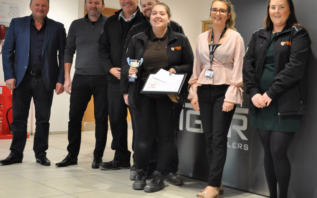 Tiger Trailers’ latest apprentices get their paws on awards recognising hard work