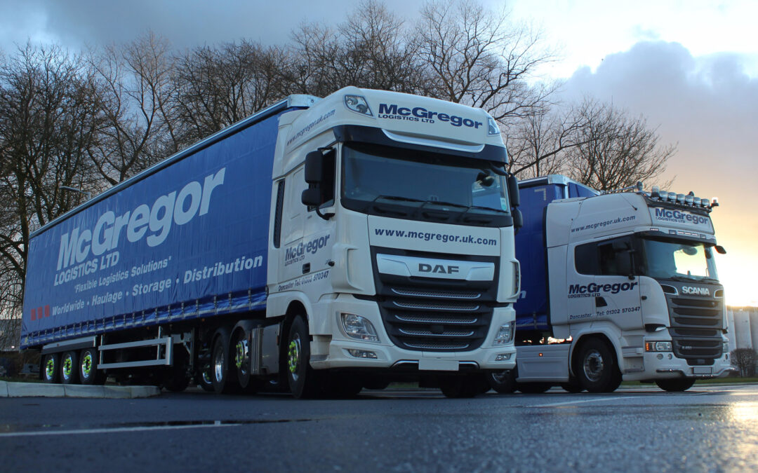 Ten new Moffett curtainsider trailers join McGregor Logistics’ fleet