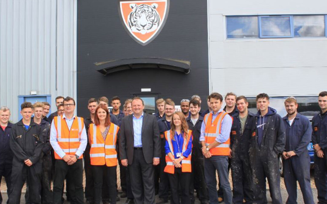 Tiger Trailers continues roaring success of its apprenticeship scheme