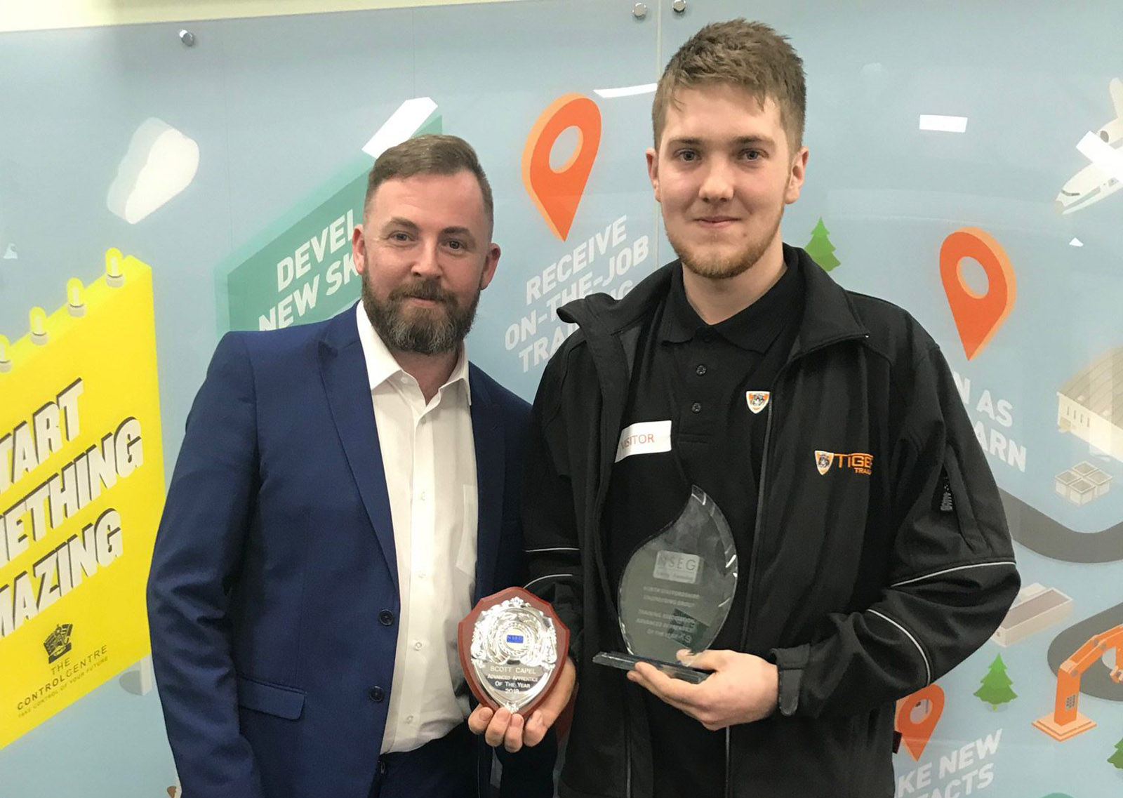 News - Scott Capel advanced apprentice of the year award