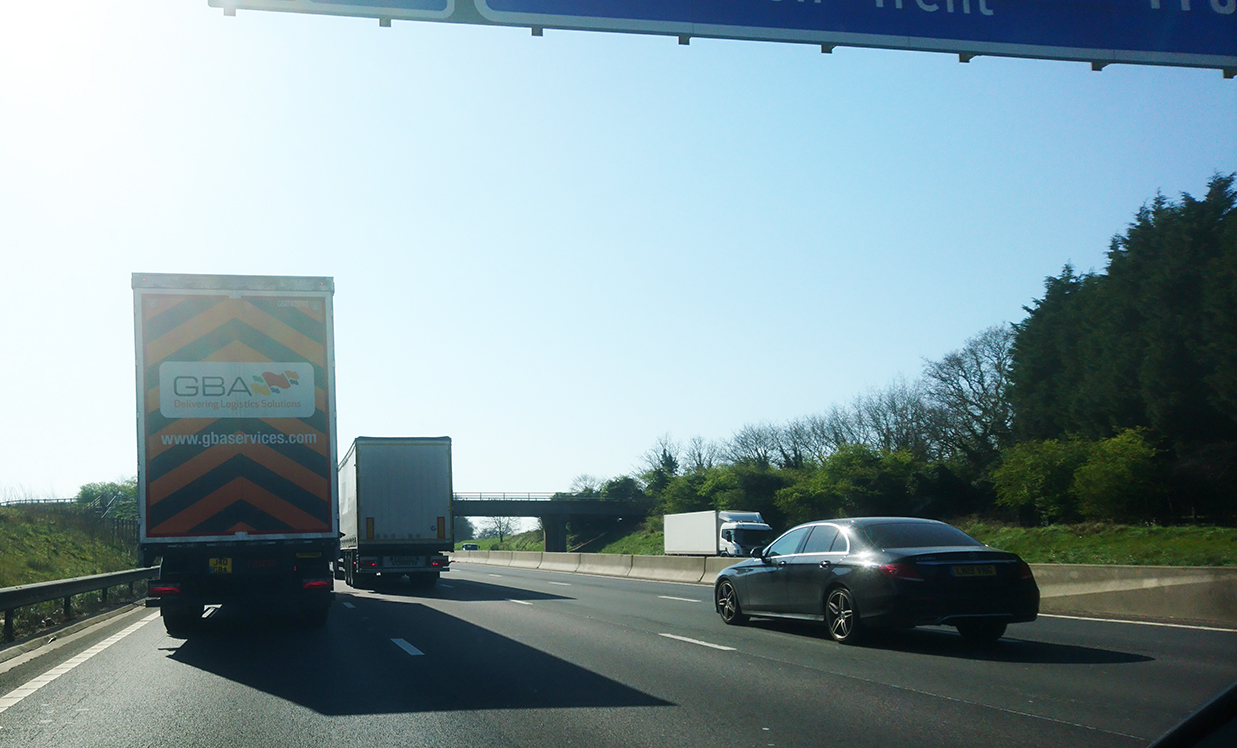 GBA curtainsider spot tag