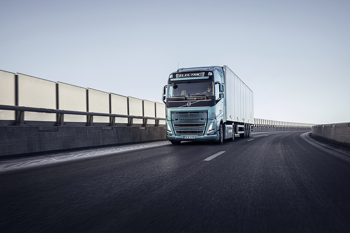 Volvo FM FH electric truck tractor cab units