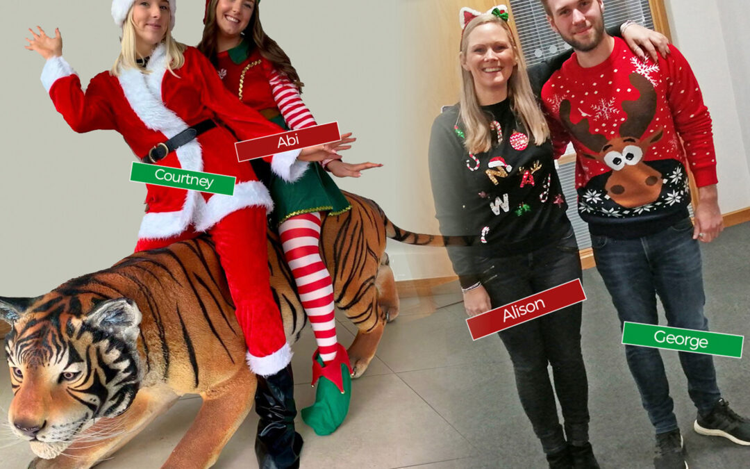 #TeamTiger raises money for Cheshire Buddies on Christmas Jumper Day