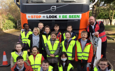 Tiger Safety Team makes its debut school road safety programme visit
