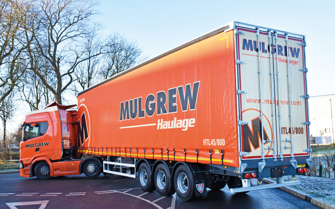 Mulgrew Haulage of Ireland switches to Tiger and orders 200 custom curtainsiders