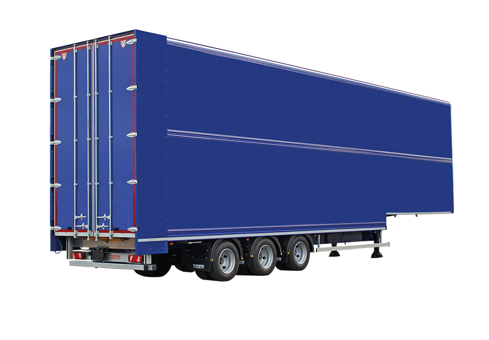 Moving double deck trailer contact