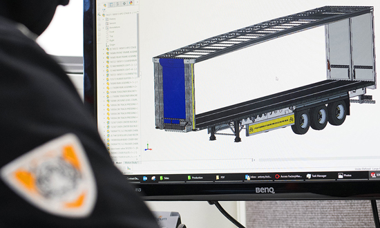 Tiger Trailers uses the latest software as part of its innovating design and engineering approach