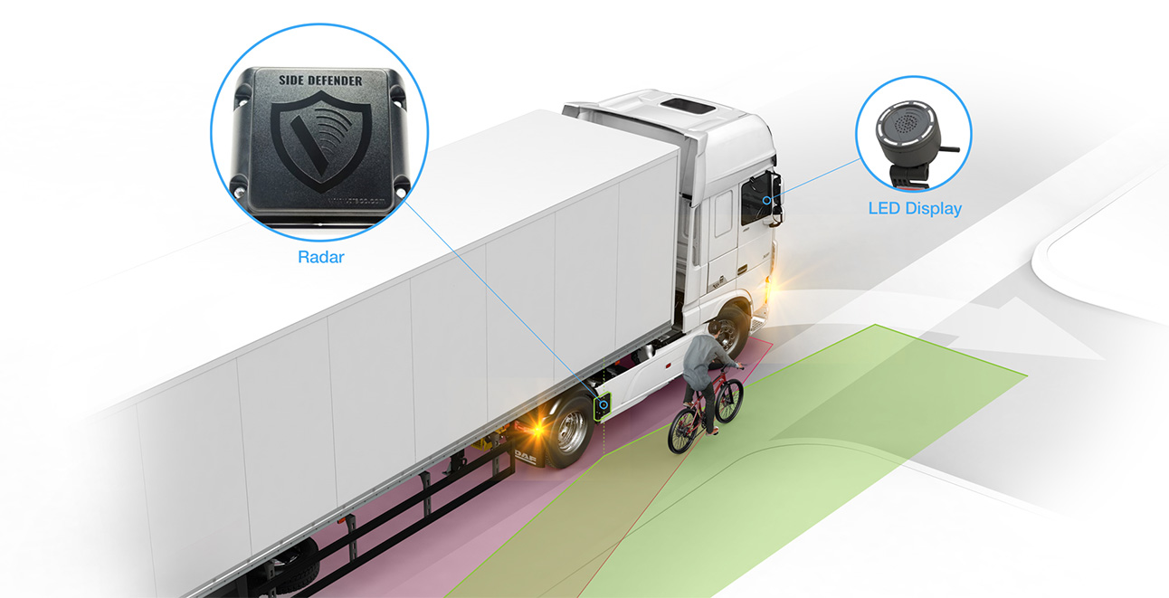 Road Transport Hub - Safety DAF Trucks City Turn Assist safety technology system