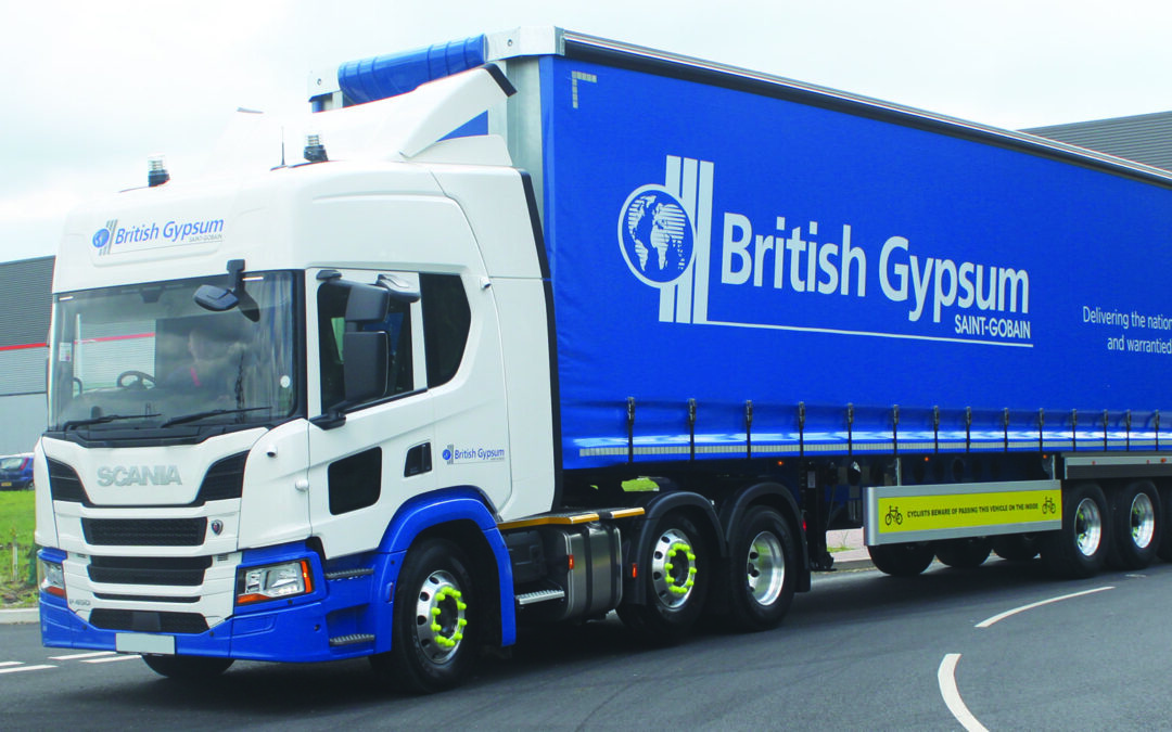 CASE STUDY | British Gypsum / XPO | British Gypsum: Lightweight and safe curtainsider trailers showcase innovation