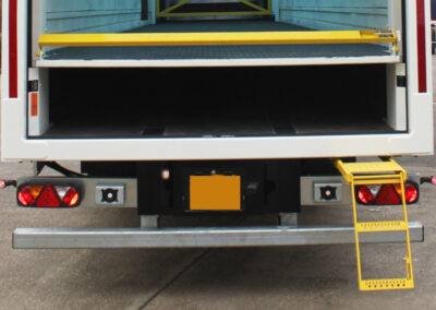 Case-study-Howard-Tenens-3PL-logistics-longer-semi-trailer-LST-double-deck-details-ladder