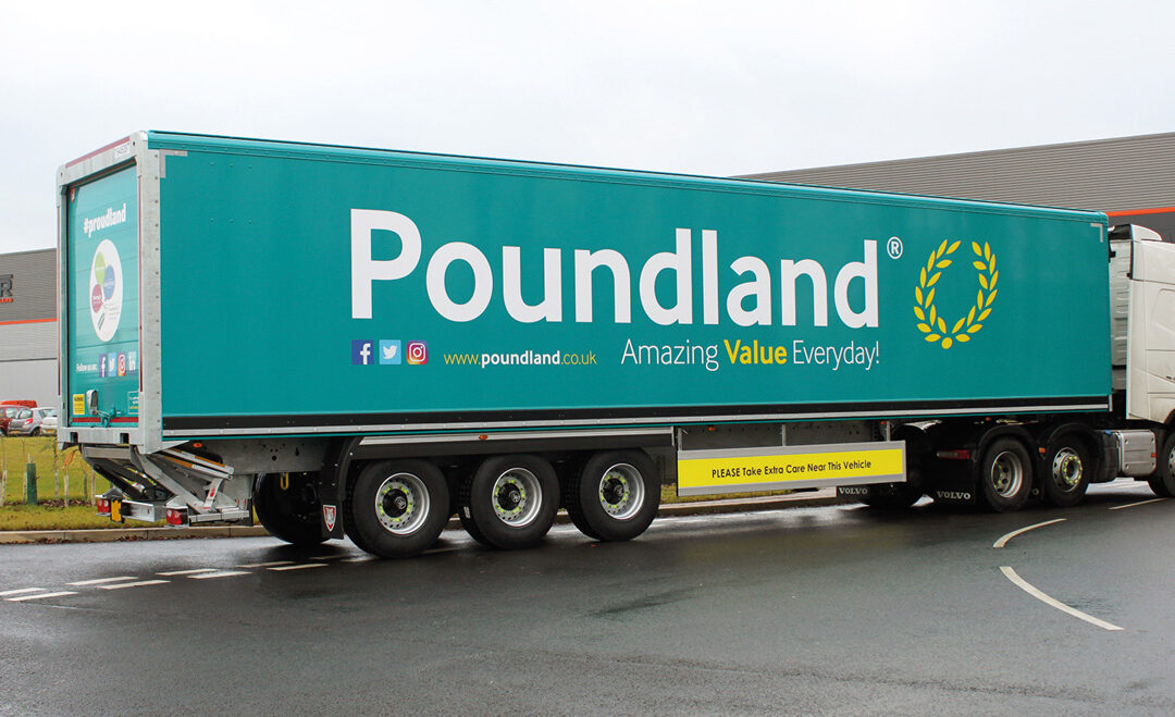 CASE STUDY | Poundland | Discount retailer boxes clever with durable box van trailer solution from Tiger