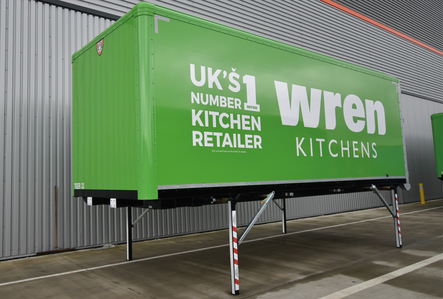 Specialist trailer manufacturer Tiger customer testimonial quote - Wren Kitchens Lee Holmes - TEMP