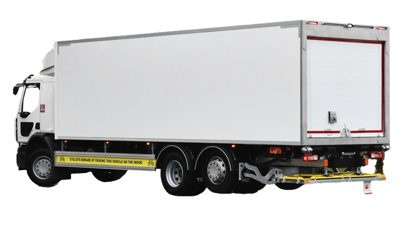 Refrigerated temperature controlled chilled frozen rigid truck bodywork manufacturer - Tiger