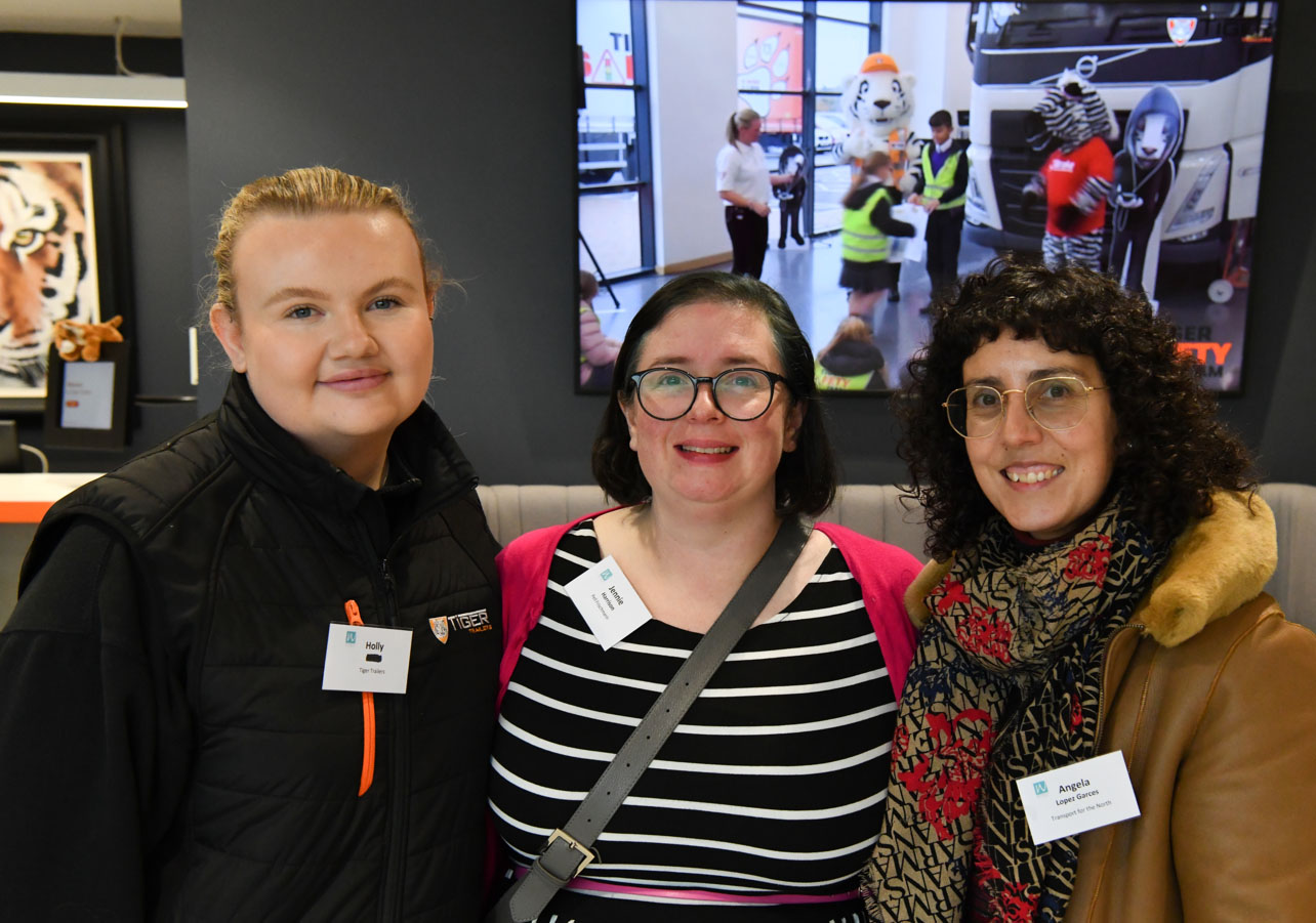 Women In Transport breakfast networking event with Road Haulage Association RHA - Holly Shaw and guests