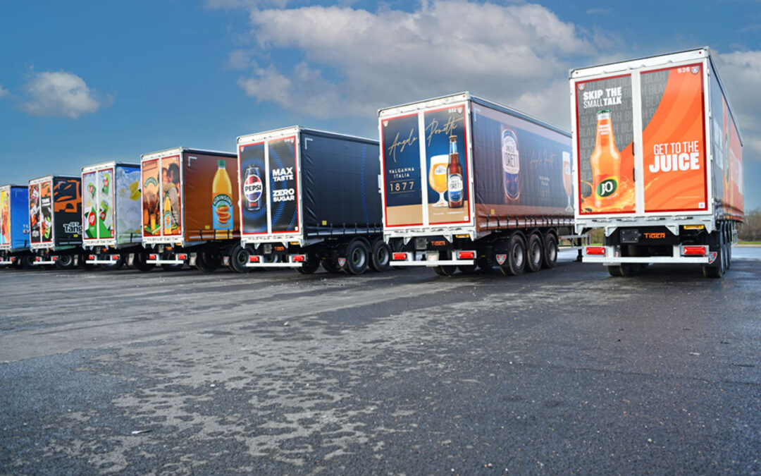 Carlsberg Britvic adds 37 Tiger trailers to its fleet