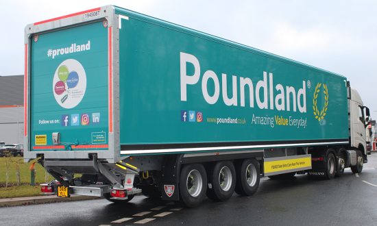 Poundland: Discount retailer boxes clever with durable box van trailer solution from Tiger